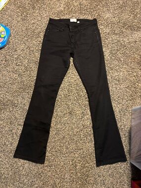 Black BKE Payton Tailored Bootcut Jeans